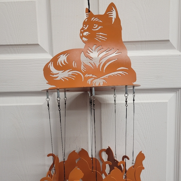 Orange Cat Wind Chime - Picture 4 of 4